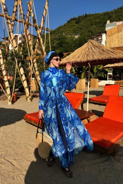 Blue Aura Pareo Mavi