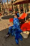 Blue Aura Pareo Mavi