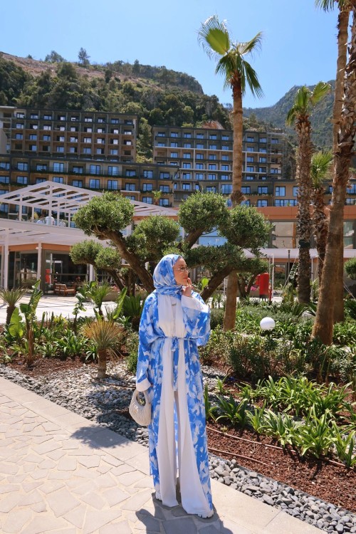 Blue Summer Dörtlü Takım Mavi