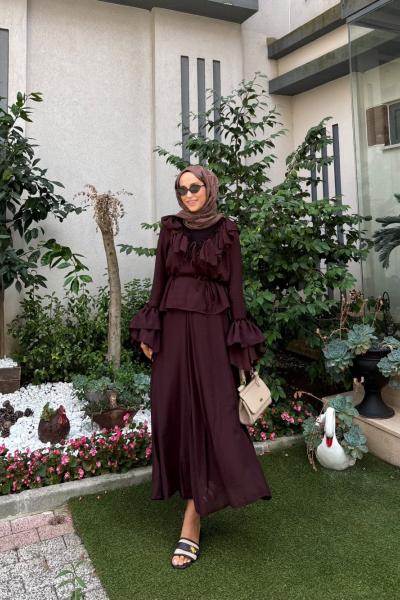 Careil Etekli Takım Mürdüm