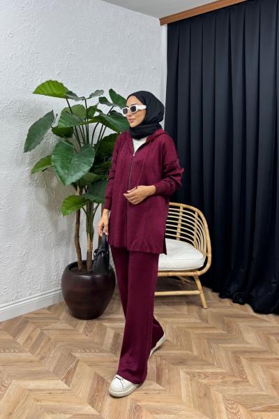 Corel Simli Eşortman Takımı Vişne