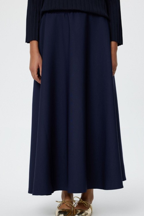 Damy Kloş Etek Lacivert