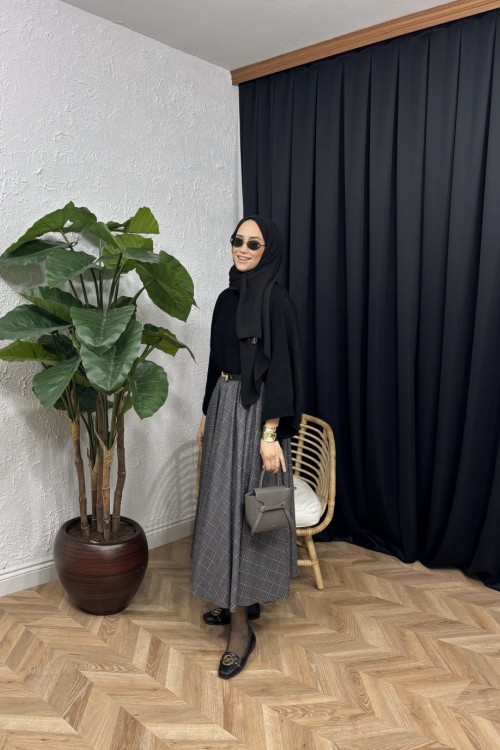 Ekoseli Etek Antrasit