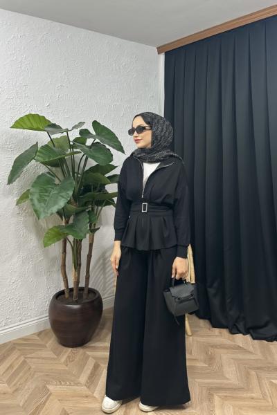 Femme Oysh Muadili Eşofman Takımı Siyah