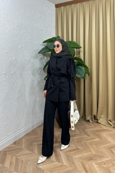 Fleet Ceket Takım Siyah