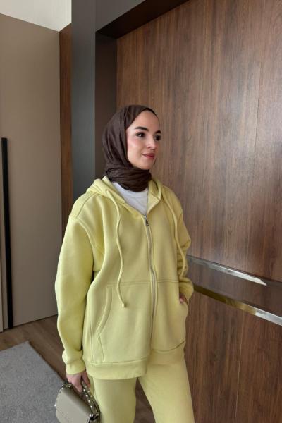 Flex Eşofman Takım ButterYellow