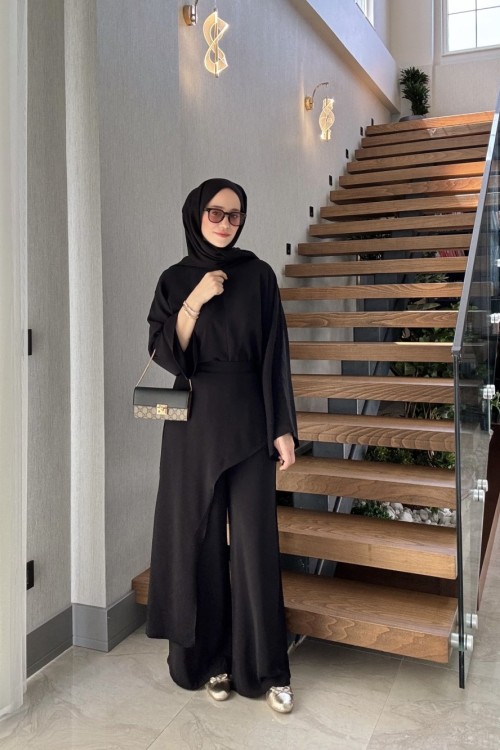 Glow Üçlü Takım Siyah