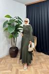 İsanna Buzy Elbise Haki