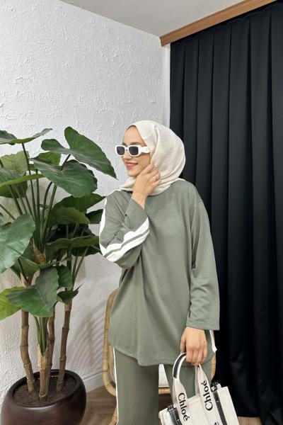 Jupe Oysh Muadili Eşofman Takımı  Haki