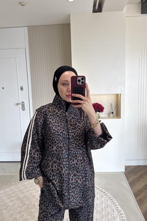 Leopar Çizgili Takım Leopar