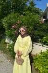 Linda Müslin Elbise ButterYellow
