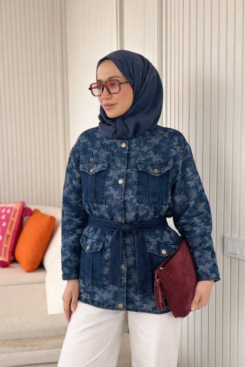 Losi Jakar Ceket Mavi