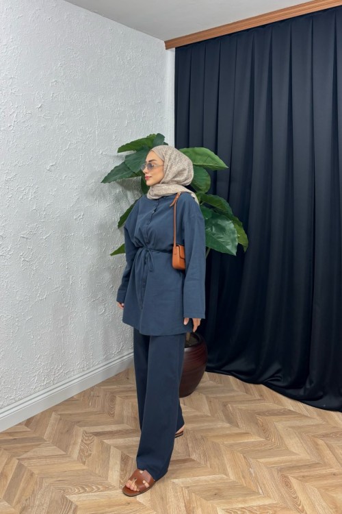 Louise Keten Takım Lacivert