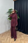 Louise Keten Takım  Bordo