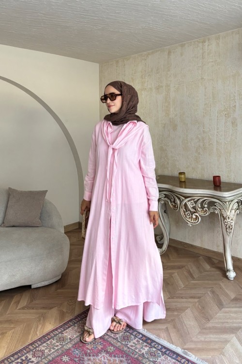 Micra 4lü Takım Pembe