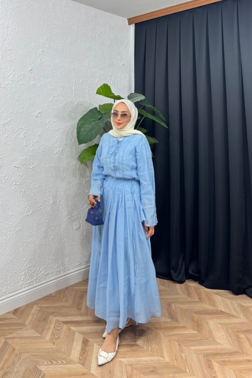 Nove Etekli Takım Mavi