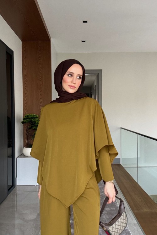 Oliva Üçlü Takım Yağ Yeşili