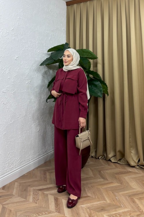 Piena Cepli Takım Bordo