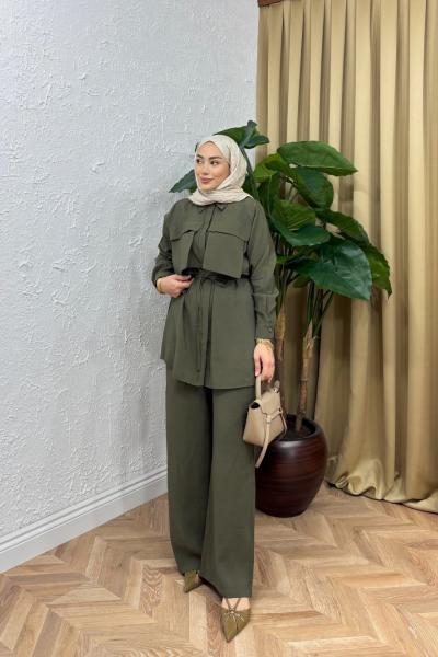 Piena Cepli Takım Haki