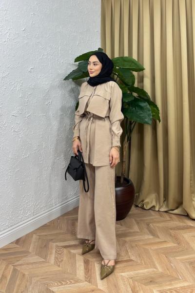 Piena Cepli Takım Krem