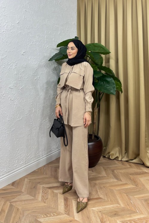 Piena Cepli Takım Krem