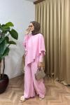 Polina Üçlü Takım Pembe
