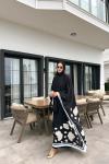 Premium Mihra Kaftan Siyah