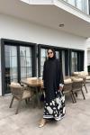 Premium Mihra Kaftan Siyah