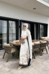Premium Mihra Kaftan Beyaz