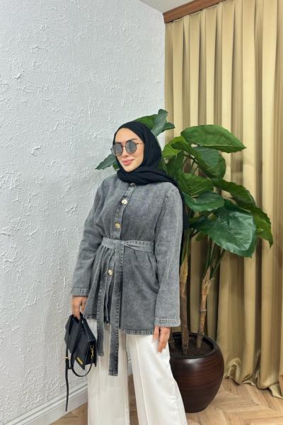 Regalia Denim Ceket Antrasit