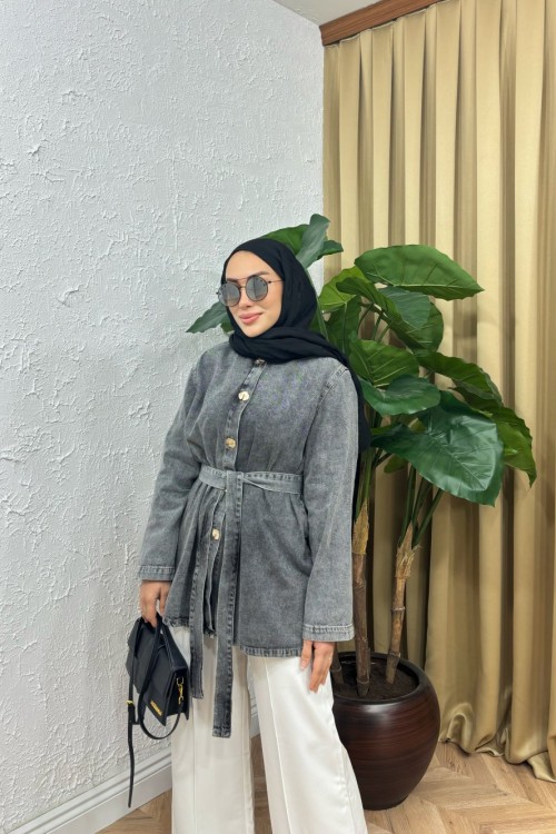 Regalia Denim Ceket Antrasit