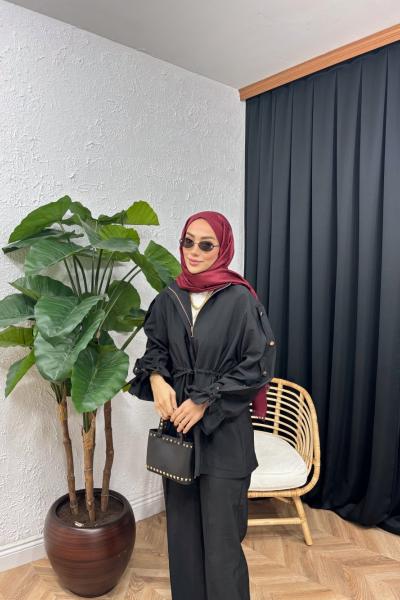 Riva Pantolon Takım Siyah