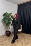Riva Pantolon Takım Siyah