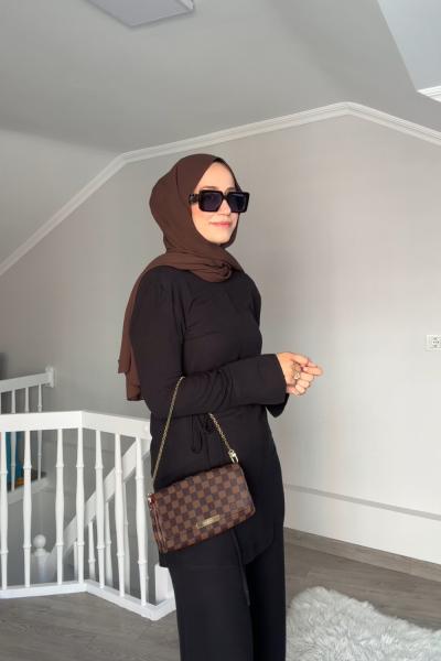 Rulie Keten Takım Siyah