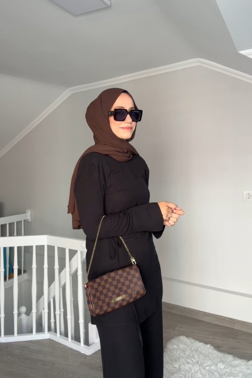 Rulie Keten Takım Siyah