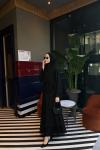 Sahra 3’lü Abaya Siyah