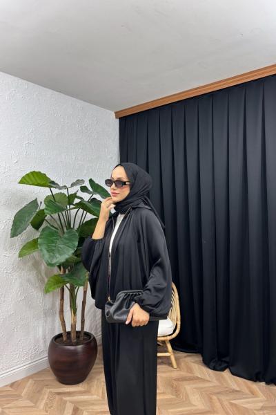 Şalvar Ceket Takım  Siyah