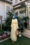 Sea Astarlı Elbise ButterYellow