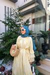 Sea Astarlı Elbise ButterYellow