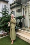 Tule Müslin Takım Haki