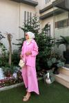 Tule Müslin Takım Pembe