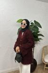 Vellora Yumuş Hırka Bordo