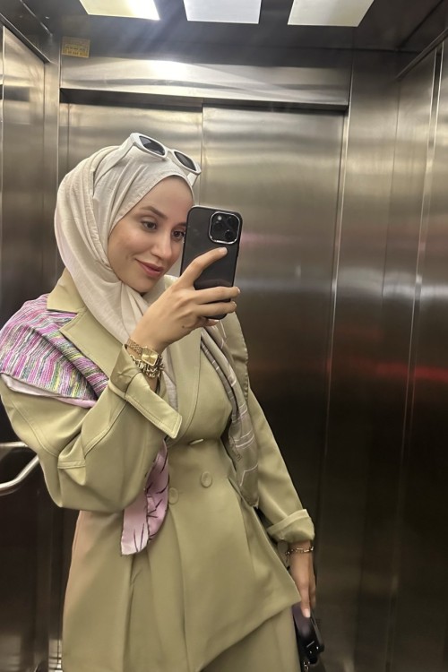 Vestee Blazer Takım Yağ Yeşili