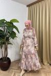 Venia Etnik Elbise Pembe