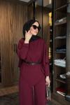 Oliva Üçlü Takım Bordo
