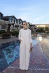 Premium Asimetrik Blazer Takım Krem