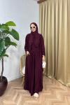 Lavin 4’lü Pantolon Takım Bordo
