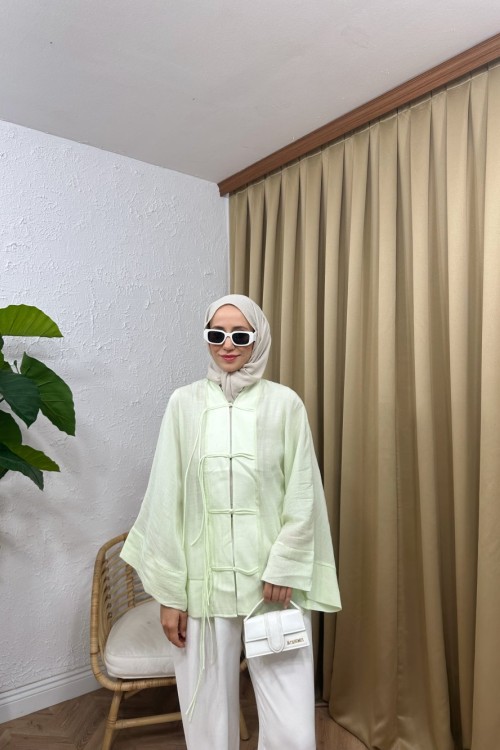 Nisra Kimono  Yeşil