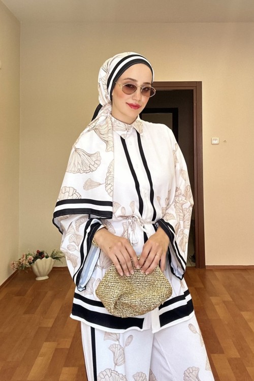 Love Üçlü Takım Krem