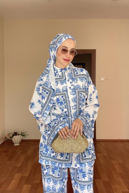 Miena Üçlü Takım Mavi